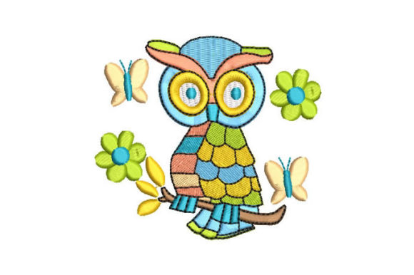Colorful Owl Embroidery Review for Seasonal Projects