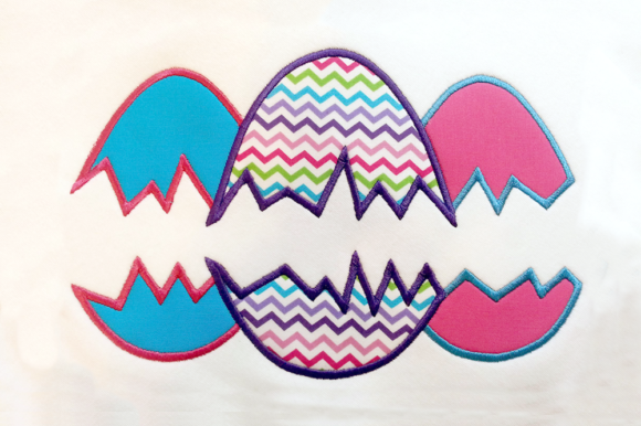 Cracked Easter Eggs Embroidery Review