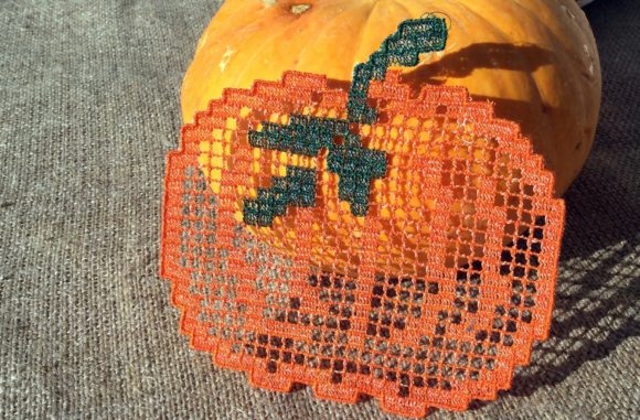 FSL Pumpkin Mug Rug Review for Boutique Sweatshirts