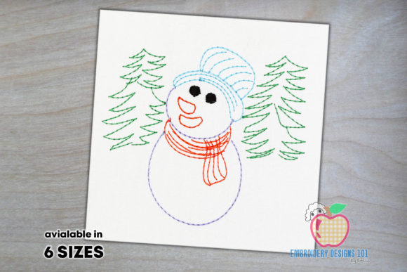 Happy Snowman in Winter Embroidery Review