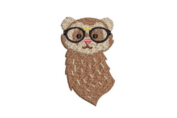 Hipster Ferret Embroidery Design Review