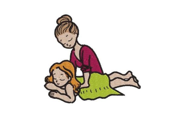 Masseuse at Work Embroidery Review