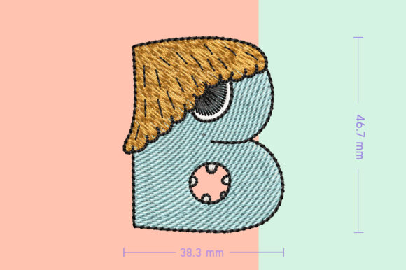 Monster Letter B Embroidery Review