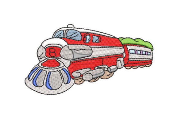 Old Train Embroidery Design Review