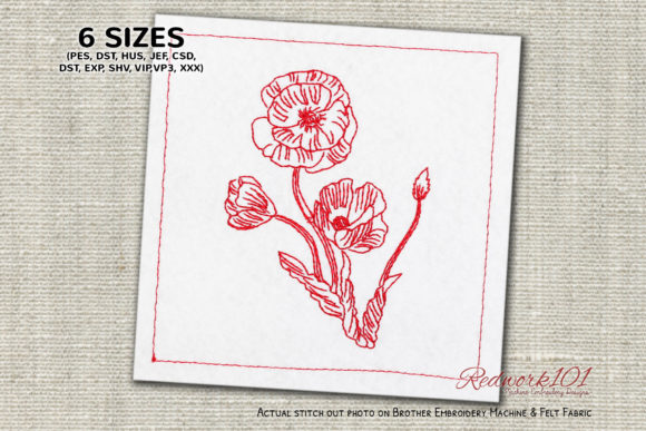 Poppy Floral Artwork Review for Real Projects