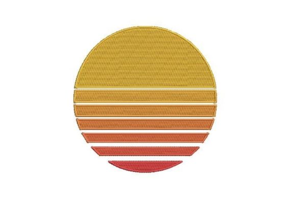 Retro Sun Embroidery Design Review