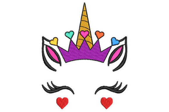 Unicorn Queen Embroidery Design Review
